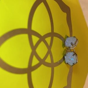 Kendra Scott earrings iridescent pink